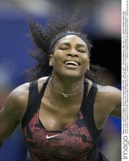 Sept. 8, 2015 - Flushing Meadows, New York, U.S - Serena Williams during her match on Day Nine of the 2015 US Open with Venus Williams at the USTA Billie Jean King National Tennis Center on Tuesday September 8, 2015 in the Flushing neighborhood of the Queens borough of New York City. S. Williams vs. V. Williams - ZUMAp124