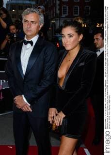 . 08 09 2015. Royal Opera House London, United Kingdom. Jose Mourinho and daughter Matilde arrive at the GQ Men of the Year Awards 2015.  xChrisxJosephx xixImagesx IIM-10970-0051