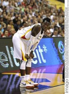 Foto : Dennis Schröder (GER) Basketball EM in Berlin , am Di. 08.09.2015 Länderspiel Deutschland - Türkei