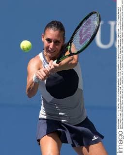 Flavia Pennetta (ITA) Tennis - US Open 2015 - Grand Slam ITF ATP Tennis Herren WTA Tennis Damen - Flushing Meadows - New York - New York - USA - 9 September 2015. Juergen Hasenkopf
