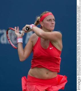 Petra Kvitova (CZE) Tennis - US Open 2015 - Grand Slam ITF ATP Tennis Herren WTA Tennis Damen - Flushing Meadows - New York - New York - USA - 9 September 2015. Juergen Hasenkopf