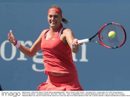Petra Kvitova (CZE) Tennis - US Open 2015 - Grand Slam ITF ATP Tennis Herren WTA Tennis Damen - Flushing Meadows - New York - New York - USA - 9 September 2015. Juergen Hasenkopf