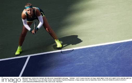 TENNIS - WTA Tennis Damen US Open 2015 NEW YORK CITY,NEW YORK,USA,09.SEP.15 - TENNIS - WTA World Tour, US Open 2015, Grand Slam, Flushing Meadows. Image shows Victoria Azarenka (BLR). GEPAxpictures xMatthiasxHauer