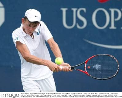 Alex De Minaur (AUS) Junior BS Tennis - US Open 2015 - Grand Slam ITF ATP Tennis Herren WTA Tennis Damen - Flushing Meadows - New York - New York - USA - 9 September 2015. Juergen Hasenkopf