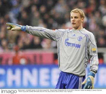 Manuel Neuer fotografiert am 25.04.2009 in München Fußball Bundesliga FC Bayern München - Bayer Leverkusen
