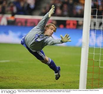 Manuel Neuer fotografiert am 25.04.2009 in München Fußball Bundesliga FC Bayern München - Bayer Leverkusen