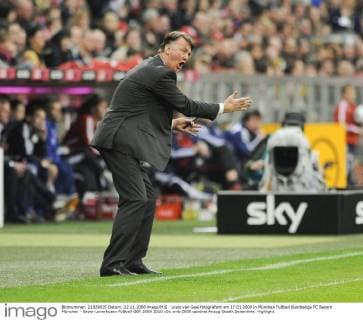 Louis van Gaal fotografiert am 17.01.2009 in München Fußball Bundesliga FC Bayern München - Bayer Leverkusen