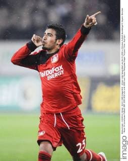 Arturo Vidal fotografiert am 06.03.2009 in München Fußball Bundesliga FC Bayern München - Bayer 04 Leverkusen
