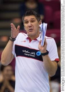 10.09.2015, Hamamatsu Arena, Hamamatsu FIVB World Cup 2015, Site B, 1. Runde, Iran vs. Venezuela Slobodan Kovac (Trainer Coach IRI)