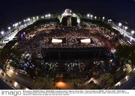 Stadium Arthur Ashe - Flushing Meadows TENNIS : US Open 2015 - 08 09 2015 TennisMagazine Panoramic 