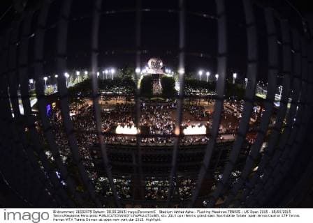 Stadium Arthur Ashe - Flushing Meadows TENNIS : US Open 2015 - 08 09 2015 TennisMagazine Panoramic 