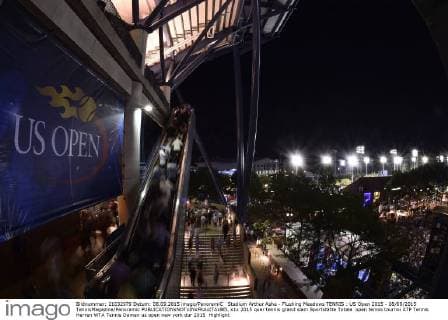 Stadium Arthur Ashe - Flushing Meadows TENNIS : US Open 2015 - 08 09 2015 TennisMagazine Panoramic 