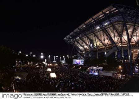 Stadium Arthur Ashe - Flushing Meadows TENNIS : US Open 2015 - 08 09 2015 TennisMagazine Panoramic 