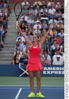 Roberta Vinci (ITA) Tennis - US Open 2015 - Grand Slam ITF ATP Tennis Herren WTA Tennis Damen - Flushing Meadows - New York - New York - USA - 11 September 2015.