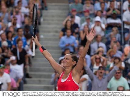 Roberta Vinci (ITA) Tennis - US Open 2015 - Grand Slam ITF ATP Tennis Herren WTA Tennis Damen - Flushing Meadows - New York - New York - USA - 11 September 2015.