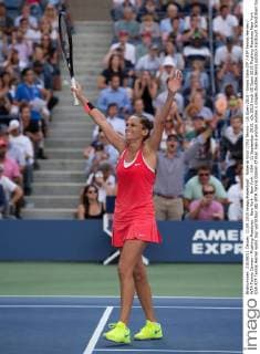 Roberta Vinci (ITA) Tennis - US Open 2015 - Grand Slam ITF ATP Tennis Herren WTA Tennis Damen - Flushing Meadows - New York - New York - USA - 11 September 2015.