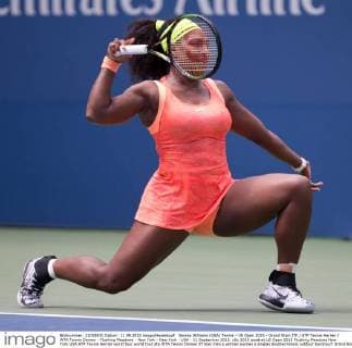 Serena Williams (USA) Tennis - US Open 2015 - Grand Slam ITF ATP Tennis Herren WTA Tennis Damen - Flushing Meadows - New York - New York - USA - 11 September 2015.