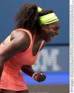 Serena Williams (USA) macht die Faust und jubelt,Jubel, Emotion, Tennis - US Open 2015 - Grand Slam ITF ATP Tennis Herren WTA Tennis Damen - Flushing Meadows - New York - New York - USA - 11 September 2015.