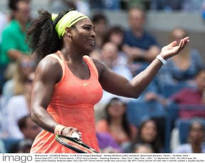 Serena Williams (USA) erscheint ratlos,Frust,Emotion, Tennis - US Open 2015 - Grand Slam ITF ATP Tennis Herren WTA Tennis Damen - Flushing Meadows - New York - New York - USA - 11 September 2015.