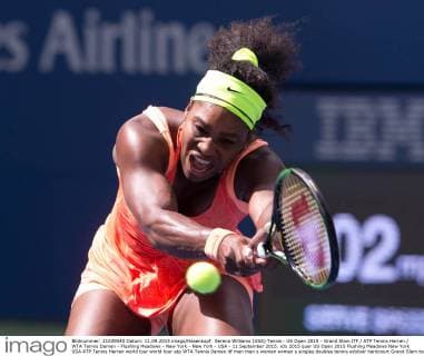 Serena Williams (USA) Tennis - US Open 2015 - Grand Slam ITF ATP Tennis Herren WTA Tennis Damen - Flushing Meadows - New York - New York - USA - 11 September 2015.
