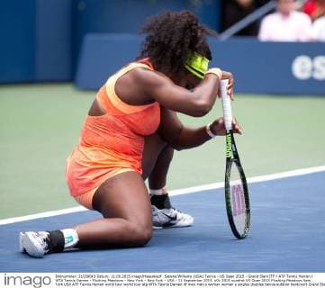 Serena Williams (USA) Tennis - US Open 2015 - Grand Slam ITF ATP Tennis Herren WTA Tennis Damen - Flushing Meadows - New York - New York - USA - 11 September 2015.