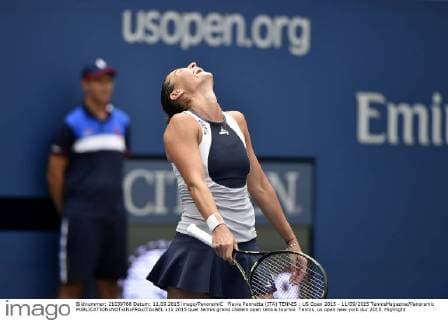 Flavia Pennetta (ITA) TENNIS : US Open 2015 - 11 09 2015 TennisMagazine Panoramic 