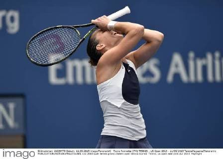 Flavia Pennetta (ITA) TENNIS : US Open 2015 - 11 09 2015 TennisMagazine Panoramic 