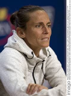 Sept. 11, 2015 - Flushing Meadows, New York, U.S - Roberta Vinci during a press conference PK Pressekonferenz after winning her match on Day 12 of the 2015 US Open with Serena Williams at the USTA Billie Jean King National Tennis Center on Friday September 11, 2015 in the Flushing neighborhood of the Queens borough of New York City. Roberta Vinci will play the final against Flavia Pennetta. Vinci vs. S. Williams - ZUMAp124