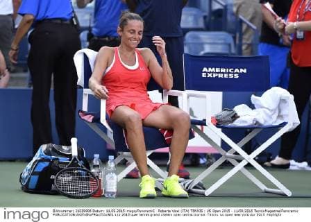 Roberta Vinci (ITA) TENNIS : US Open 2015 - 11 09 2015 TennisMagazine Panoramic 