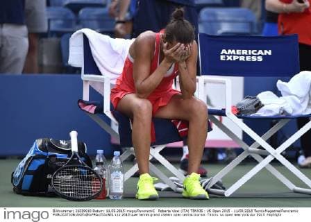 Roberta Vinci (ITA) TENNIS : US Open 2015 - 11 09 2015 TennisMagazine Panoramic 