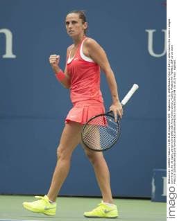 September 11, 2015 Roberta Vinci of Italy in action during the women s singles semi-final at the US Open, played at the Billie Jean King Tennis Center, Flushing Meadow NY. TENNIS: SEP 11 US Open Icon250150911364 EDITORIAL USE ONLY
