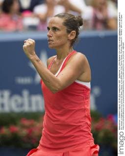 September 11, 2015 Roberta Vinci of Italy in action defeating Serena Williams in the women s singles semi-final at the US Open, played at the Billie Jean King Tennis Center, Flushing Meadow NY. TENNIS: SEP 11 US Open Icon250150911933 EDITORIAL USE ONLY