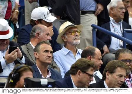 Sean Connery (USA) TENNIS : US Open 2015 - 11 09 2015 TennisMagazine Panoramic 