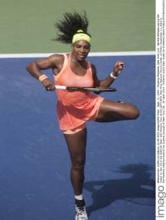 Sept. 11, 2015 - Flushing Meadows, New York, U.S - Serena Williams during her match on Day 12 of the 2015 US Open with Roberta Vinci at the USTA Billie Jean King National Tennis Center on Friday September 11, 2015 in the Flushing neighborhood of the Queens borough of New York City. US Open 2015 : Williams Grand Slam Ended by Unseeded Italian - ZUMAp124