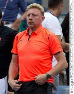 Boris Becker, Trainer von Novak Djokovic Tennis - US Open 2015 - Grand Slam ITF ATP Tennis Herren WTA Tennis Damen - Flushing Meadows - New York - New York - USA - 11 September 2015. Juergen Hasenkopf
