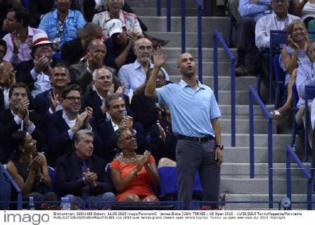 James Blake (USA) TENNIS : US Open 2015 - 11 09 2015 TennisMagazine Panoramic 