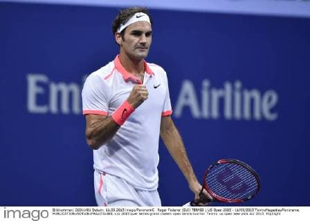 Roger Federer (SUI) TENNIS : US Open 2015 - 11 09 2015 TennisMagazine Panoramic 