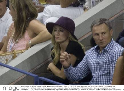 Sept. 11, 2015 - Flushing Meadows, New York, U.S - Nastia Liukin attends the match on Day 12 of the 2015 US Open between Roger Federer and Stan Wawrinka at the USTA Billie Jean King National Tennis Center on Friday September 11, 2015 in the Flushing neighborhood of the Queens borough of New York City. Federer vs. Wawrinka - ZUMAp124