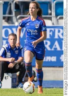 Julia Arnold (FF USV Jena, 31) Freisteller, Einzelbild, Aktion, Action, Fussball, Allianz Frauen-Bundesliga, FF USV Jena - SV Werder Bremen, xdgx