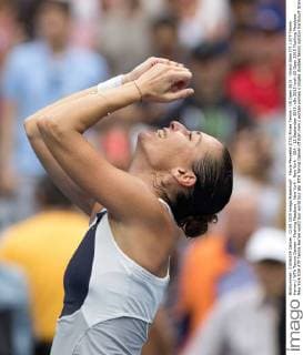 Flavia Pennetta (ITA) Finale Tennis - US Open 2015 - Grand Slam ITF ATP Tennis Herren WTA Tennis Damen - Flushing Meadows - New York - New York - USA - 12 September 2015.