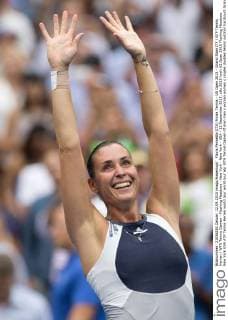 Flavia Pennetta (ITA) Finale Tennis - US Open 2015 - Grand Slam ITF ATP Tennis Herren WTA Tennis Damen - Flushing Meadows - New York - New York - USA - 12 September 2015.