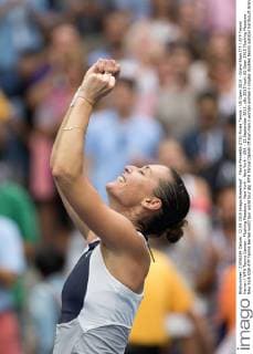 Flavia Pennetta (ITA) Finale Tennis - US Open 2015 - Grand Slam ITF ATP Tennis Herren WTA Tennis Damen - Flushing Meadows - New York - New York - USA - 12 September 2015.