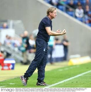 Hoffenheim Markus Gisdol (Trainer TSG 1899 Hoffenheim) TSG 1899 Hoffenheim vs SV Werder Bremen, Fussball, 1. Bundesliga, 13.09.2015 Copyright: Neisx Eibner-Pressefoto EP_ans