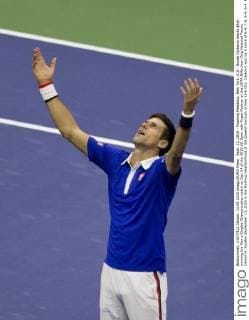 Sept. 13, 2015 - Flushing Meadows, New York, U.S - Novak Djokovic reacts after winning the Men s Singles Championship match on Day 14 of the 2015 US Open with Roger Federer at the USTA Billie Jean King National Tennis Center on Sunday September 13, 2015 in the Flushing neighborhood of the Queens borough of New York City. Djokovic won by a score of 6-4, 7-5, 6-4, 6-4. Federer vs. Djokovic - ZUMAp124