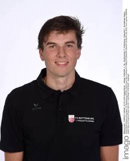 Aktuell Volleyball, 1. BL, Fotoshooting TV Rottenburg Volleyball 1. Bundesliga Saison 2015 2016 Fotoshooting beim TV Rottenburg 07.09.2015 Scout Niko Nothdurft 