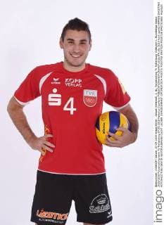Aktuell Volleyball, 1. BL, Fotoshooting TV Rottenburg Volleyball 1. Bundesliga Saison 2015 2016 Fotoshooting beim TV Rottenburg 07.09.2015 Federico Cipollone 