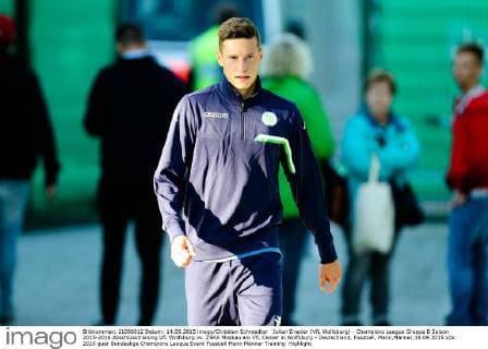Julian Draxler (VfL Wolfsburg) - Champions League Gruppe B Saison 2015-2016 Abschlusstraining VfL Wolfsburg vs. ZSKA Moskau am VfL Center in Wolfsburg - Deutschland, Fussball, Mann,Männer,14.09.2015