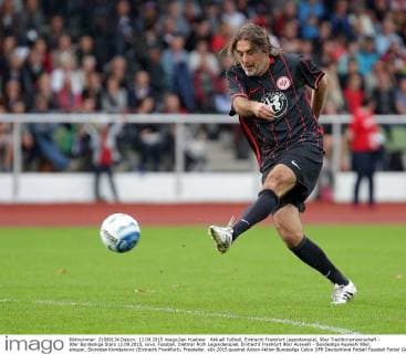 Aktuell Fußball, Eintracht Frankfurt Legendenspiel, 90er Traditionsmannschaft - 90er Bundesliga Stars 13.09.2015, xovx, Fussball, Dietmar Roth Legendenspiel, Eintracht Frankfurt 90er Auswahl - Bundesliga Auswahl 90er, emspor, Slobodan Komljenovic (Eintracht Frankfurt), Freisteller.