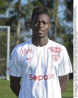 Aktuell Fußball, Porträttermin AS Nancy Lorraine Karim COULIBALY FOOTBALL : Presentation - AS Nancy Lorraine - Photo Officielle - 15 09 2015 Moax 