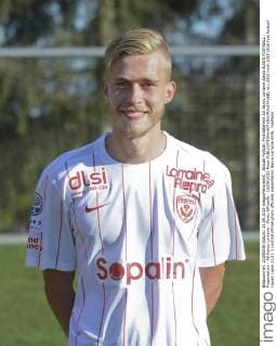 Aktuell Fußball, Porträttermin AS Nancy Lorraine Alexis BUSIN FOOTBALL : Presentation - AS Nancy Lorraine - Photo Officielle - 15 09 2015 Moax 
